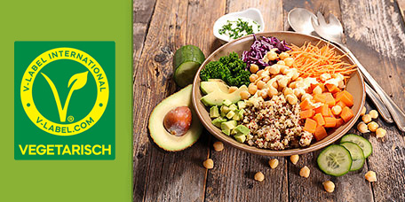 V-Label - VEGETARISCHes Sortiment Sortimentsthema »V-Label - VEGETARISCHes Sortiment«